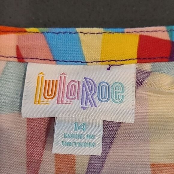 LulaRoe sz 14 junior athletic leisure, zippered jacket, NWT - Picture 9 of 13